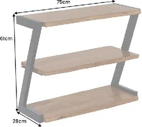 Raft pentru pantofi din lemn MAMMUT 75cm