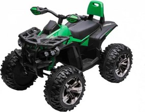 ATV Electric cu acumulator pentru copii NOVOKIDS™ PowerQuad PRO , Cu melodii si lumini, Lungime 103 cm, 3-8 ani , Max 35 kg , Roti EVA, 12V, 4