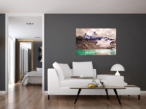 Tablou cu lac montan (90x60 cm)