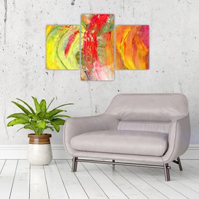 Tablou cu abstracție- pictura (90x60 cm)