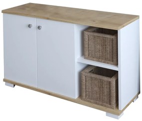 Mobilier Intrare Diona Stejar Sonoma-Alb