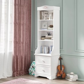 Biblioteca pentru camera fetelor Colectia Rustic White