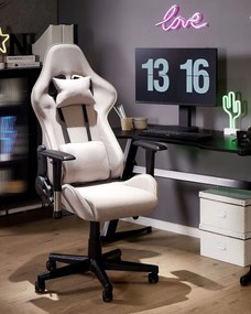 Fotoliu gaming Witana (gri deschis) . 1076572