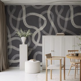Fototapet, Serpentine, Graphite, Rebel Walls