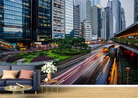 Tapet Premium Canvas - Traficul din Hong Kong