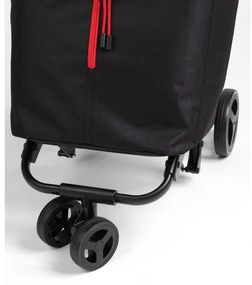 Cărucior de cumpărături Vileda Twin, 52 l, negru