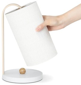 Suport vertical pentru prosoape de bucătărie din hârtie alb din lemn ø 17 cm Bellwood – Umbra