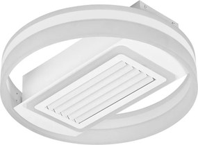 Osram - Plafonieră cu ventilator LED dimmabilă LED/55W/230V alb+telecomandă
