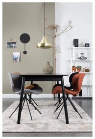 Masă extensibilă Zuiver Glimps, 120 x 80 cm, negru