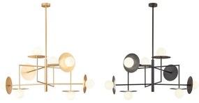 Abajur de rezervă pentru lustră, pentru lampă Redo UN1696_1 PLATO d. 10 cm alb