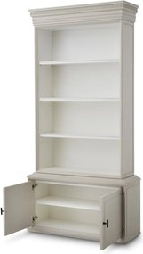 Dulap cu rafturi LUX lemn de mahon sand Evanthe