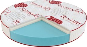 Saltea Romance Memory Ø 200 cm, fermitate medie, 25 cm înălțime