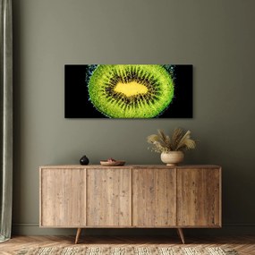 Tablou - detailu cu kiwi în apă (120x50 cm)