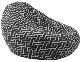 Fotoliu Nirvana Gigant, Material Textil - Zippity Charcoal