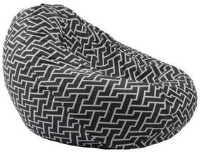 Fotoliu Nirvana Gigant, Material Textil - Zippity Charcoal