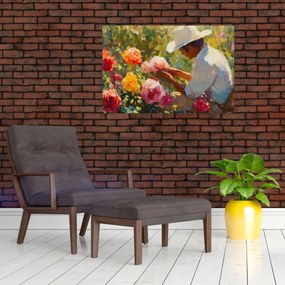 Tablou - Grădinar (90x60 cm)