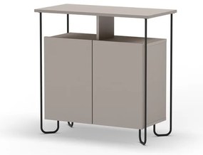 Dulap gri/bej 80x80 cm Dilly – Marckeric