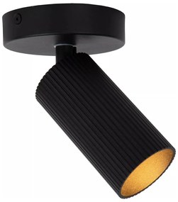 Lucide 09939/01/30 - Aplica de perete cu spot CLUBS 1xGU10/40W/230V, negru