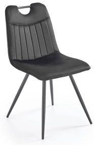 Scaun K521 velvet negru