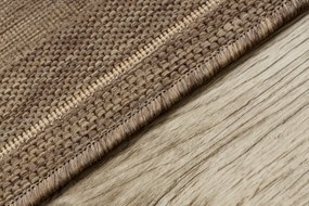 Covor sisal Floorlux 20078 coffee si mais