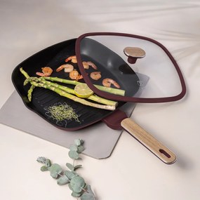 BerlingerHaus Set de tigăi cu suprafață din titanLeonardo Nordic, 3+1 buc.