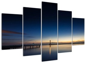 Tablou - Far în zare (150x105 cm)