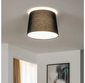 Brilagi - Lustră aplicată LED CERIA, 1xE27/40W/230V, Ø 30 cm, negru