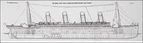 Titanic - Plans B Reproducere, (95 x 33 cm)