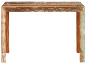 Masa de bucatarie, 110x55x76 cm, lemn masiv reciclat 1, 111 x 55 x 76 cm, Lemn masiv reciclat
