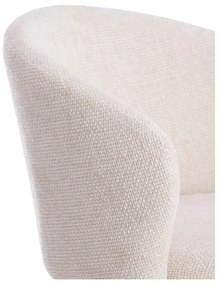 Set de scaune de sufragerie crem 2 buc. din metal Radaja – Light &amp; Living