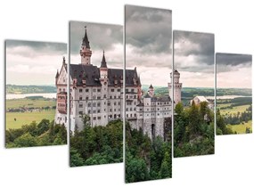 Tablou - Castelul pe stânci (150x105 cm)