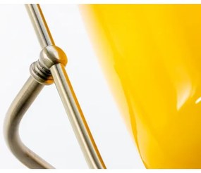 Lampă de masă Brilagi BANK OFFICE 1xE27/60W/230V alamă/portocaliu