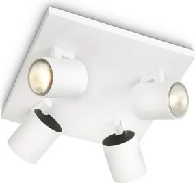 Philips - Spot LED RGBW dimabil RUNNER 4xGU10/6,5W/230V alb