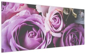 Tablou - Trandafiri (120x50 cm)