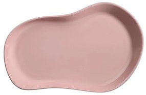 Set 2 farfurii Kütahya Porselen Lux, 28 x 19 cm, roz