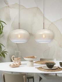 Pendul design decorativ Bologna gradient/alb