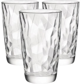 Set pahare de long drink Diamond, 470 ml, 3 buc., 470 ml