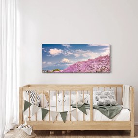 Tablou - Peisaj de primăvară japonez (120x50 cm)
