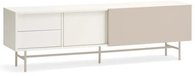 Comodă TV bej-crem 180x56 cm Nube – Teulat