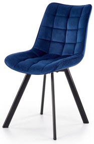 Scaun de sufragerie Nissau (albastru închis). Promo -7%. 1008232