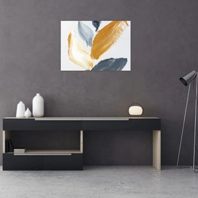 Tablou pe sticlă - Pictură minimalistă (70x50 cm)