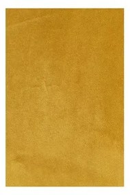 Fotoliu cu husă din catifea BePureHome Rodeo, galben