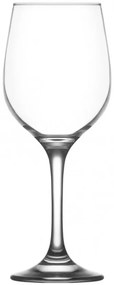 Set 6 Pahare 395 ml, Sticla, LV-FAM556F, Transparent