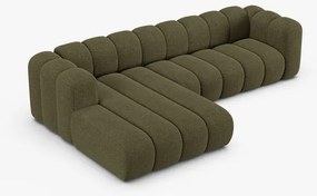 Coltar Lupine 4 locuri chenille Eden L290 cm
