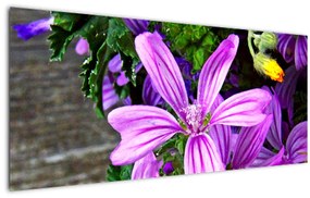 Tablou -flori de câmp (120x50 cm)