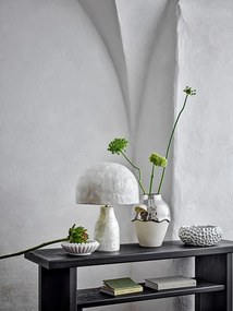 Vază crem/argintie din gresie (înălțime 26 cm) Silvio – Bloomingville