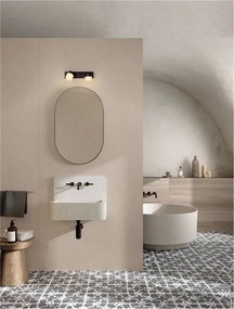 Aplica de perete baie cu 2 surse de lumina LED TEKO
