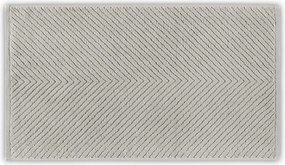 Prosop baie CHEVRON, gri, bumbac, 33x33 cm