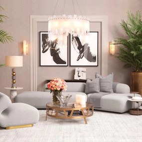 Vaza, Vas decorativ design LUX Sutter, clear