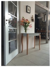 Măsuță tip consolă Ragaba Dressing Table 105 x 74 cm, gri